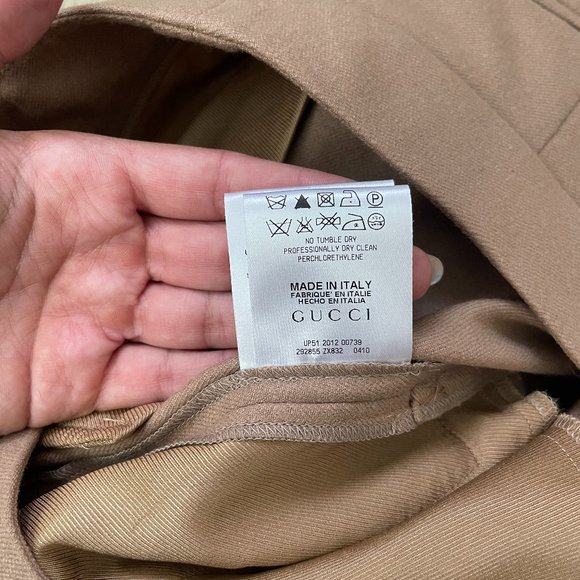 NWT GUCCI Flared Bottom Pants - Picture 10 of 11